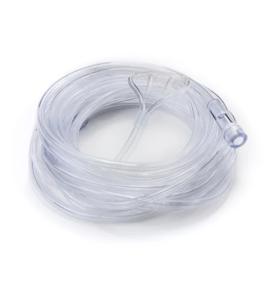 Nasal Cannula Low Flow Adult Curved Prong / NonFlared Tip 14'