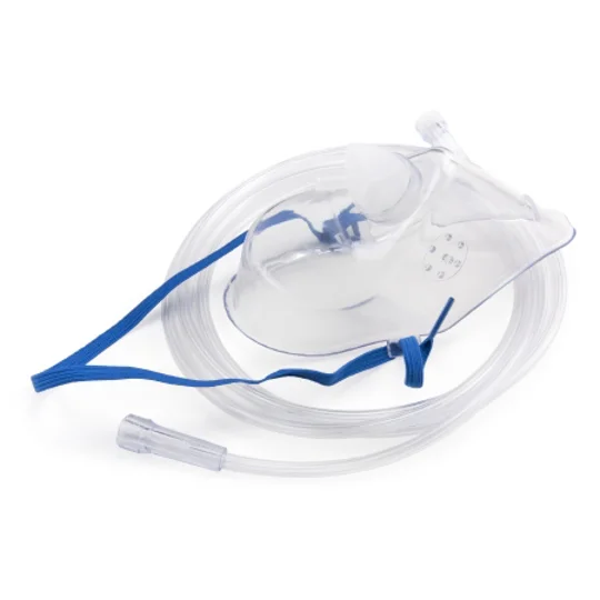 Oxygen Mask Elongated Adult Adjustable Elastic Head Strap