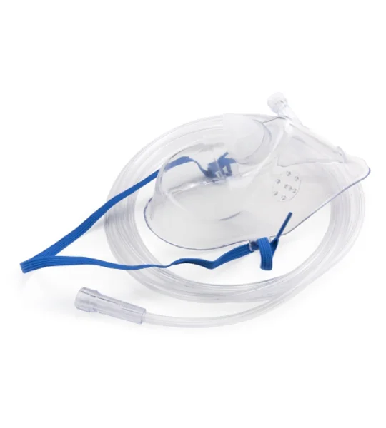 Oxygen Mask Elongated Adult Adjustable Elastic Head Strap