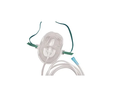 Oxygen Mask AirLife® Elongated Adult Adjustable Elastic Head Strap