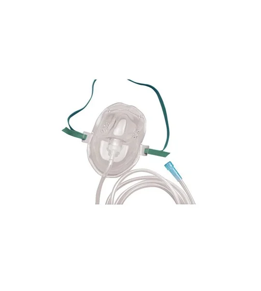 Oxygen Mask AirLife® Elongated Adult Adjustable Elastic Head Strap