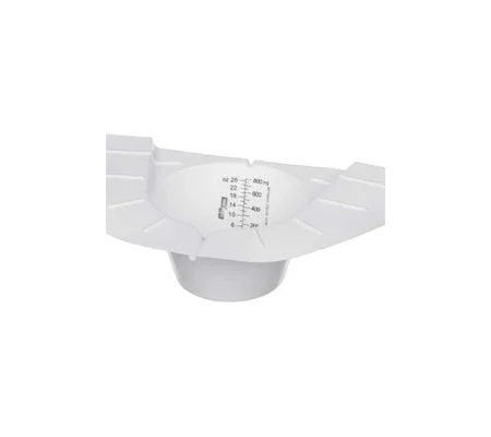 Commode Specimen Collector Gent-L-Pan® Polypropylene 1,000 mL