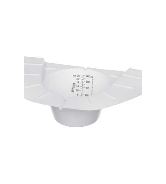 Commode Specimen Collector Gent-L-Pan® Polypropylene 1,000 mL