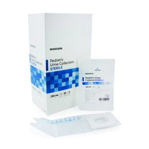 Pediatric Urine Collection Bag 200 mL 7 oz. Sterile