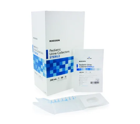 Pediatric Urine Collection Bag 200 mL 7 oz. Sterile