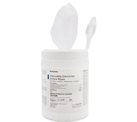 Surface Disinfectant Germicide Wipes 160 Count