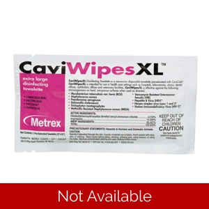 Surface Disinfectant CaviWipes™ Wipe 25 Count Individual Packet