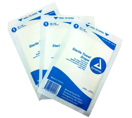 General Purpose Drape Towel Drape 18 W X 26 L Inch Sterile