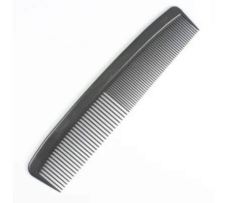 Classic Hair Comb 5 Inch Black Plastic