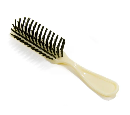 Hairbrush Black Polypropylene 7.6 Inch