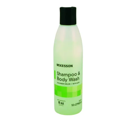 No-Rinse Shampoo - Body Wash 8 oz. Squeeze Bottle Cucumber Melon
