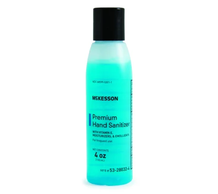 Hand Sanitizer Premium 4 oz. Ethanol Gel Bottle