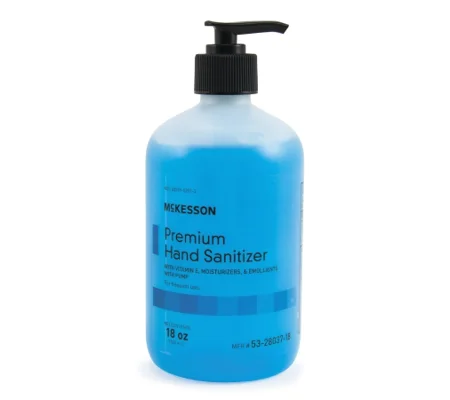 Hand Sanitizer Premium 18 oz. Ethanol Gel Pump Bottle