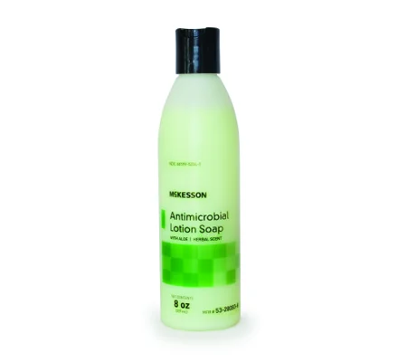 Antimicrobial Soap Lotion 8 oz. Bottle Herbal Scent