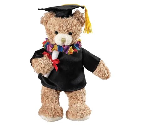 Plush Graduation Bear Gift Toy Animal Stuffed