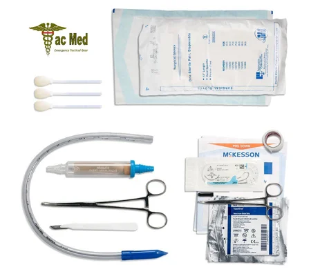 Tactical Emergency Chest Tube Thoracostomy Kit