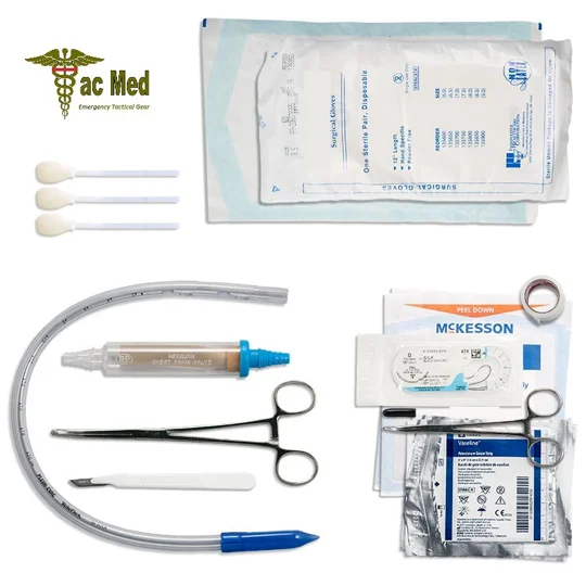 Tactical Emergency Chest Tube Thoracostomy Kit