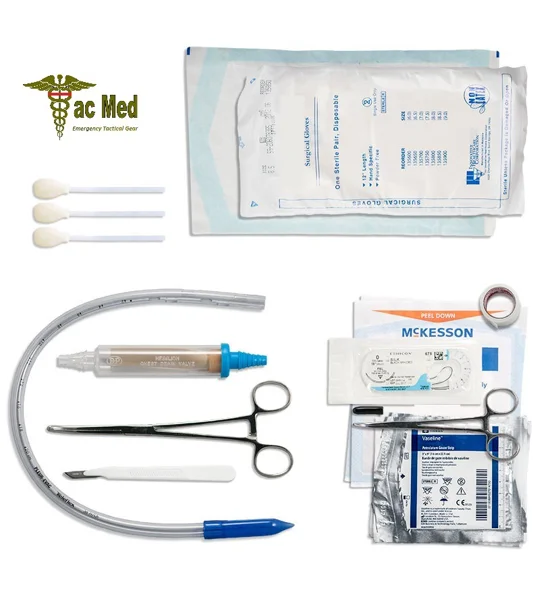 Tactical Emergency Chest Tube Thoracostomy Kit