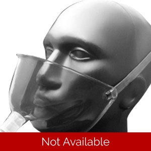 Oxygen Face Tent Salter Labs® Under the Chin Adult Neck St..
