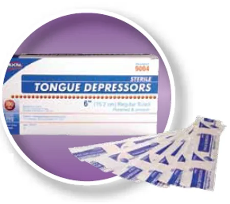Tongue Depressor Dukal™ Senior 6 Inch Sterile