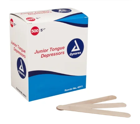 Tongue Depressors Junior 5 1/2 L Length