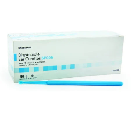 Ear Curette 4 mm Spoon Cup pack of 50