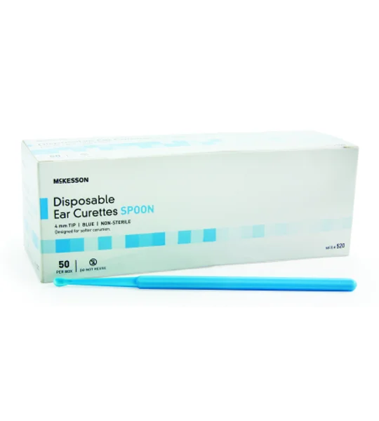 Ear Curette 4 mm Spoon Cup pack of 50