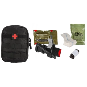 Individual Patrol Officer Kit IPOK with Molle Bag & Combat Gauze
