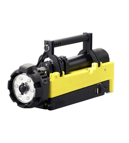 Portable Scene Light with 120V AC/12V DC - Yellow - 5,300 Lumens