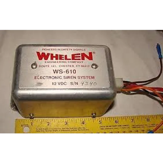 Whelen Power Harness Plug Cable 6 Pin WS-610