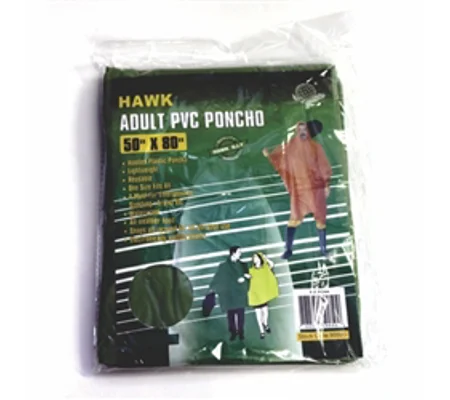 C.E.R.T. Emergency Poncho Forest Green