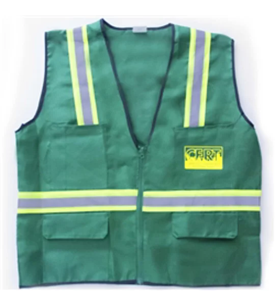 CERT Safety Jacket Vest with Reflective Stripes XXL