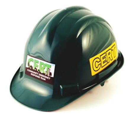 Deluxe CERT Hard Hat 4 Point Suspension