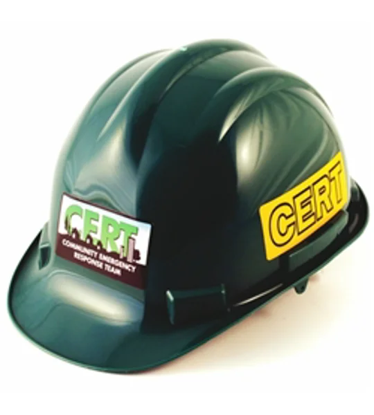 Deluxe CERT Hard Hat 4 Point Suspension