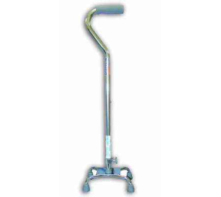 Quad Cane Aluminum 29-1/2 to 38 Inch Chrome