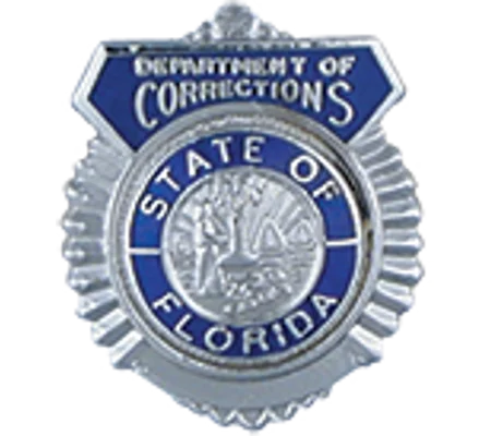 Collar Pin Tie Tac Custom State Seal Dept of Corrections