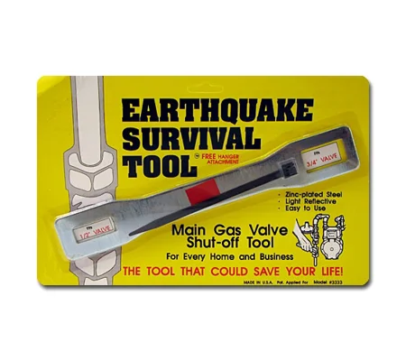 Gas Shutoff Tool Emergency Earthquake Survival Tool