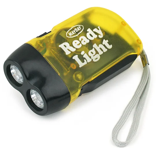 Emergency Ready Light Dynamo Flashlight