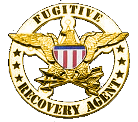 Fugitive Recovery Agent Badge Gold