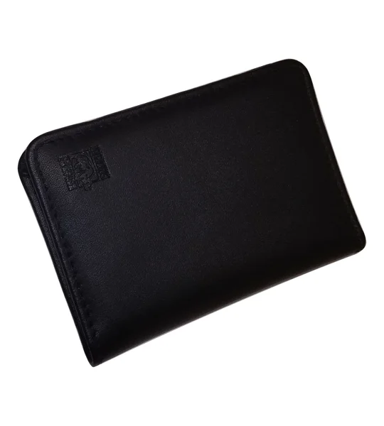 Leather Side Opening Badge Case - Dress
