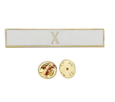 Commendation Bar X Years of Service 10