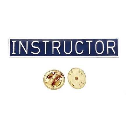 Commendation Bar Instructor
