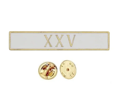 Commendation Bar XXV Years of Service Twenty Five 25