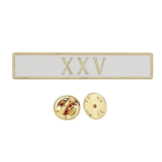 Commendation Bar XXV Years of Service Twenty Five 25