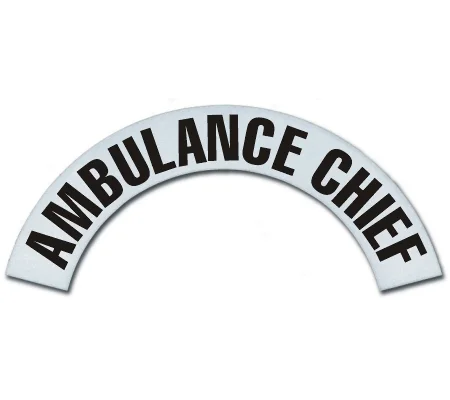 Reflective Helmet Crescents Cairns Metro 660 MSA Ambulance Chief