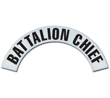 Reflective Helmet Crescents Cairns Metro 660 MSA Battalion Chief