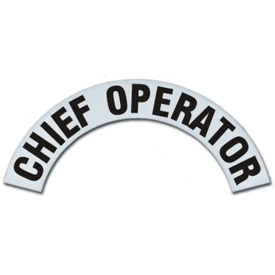 Reflective Helmet Crescents Cairns Metro 660 MSA Chief Operator