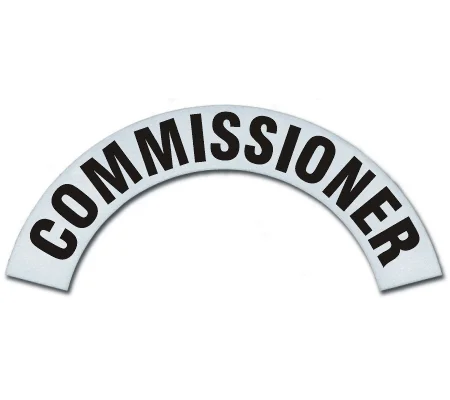Reflective Helmet Crescents Cairns Metro 660 MSA Commissioner