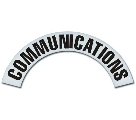 Reflective Helmet Crescents Cairns Metro 660 MSA Communications