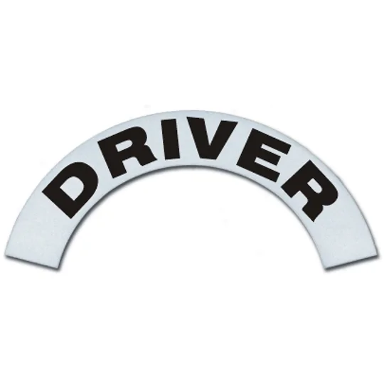 Reflective Helmet Crescents Cairns Metro 660 MSA Driver